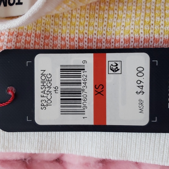 Tommy Hilfiger jeans knitted top xs brand new with tags - Picture 6 of 6